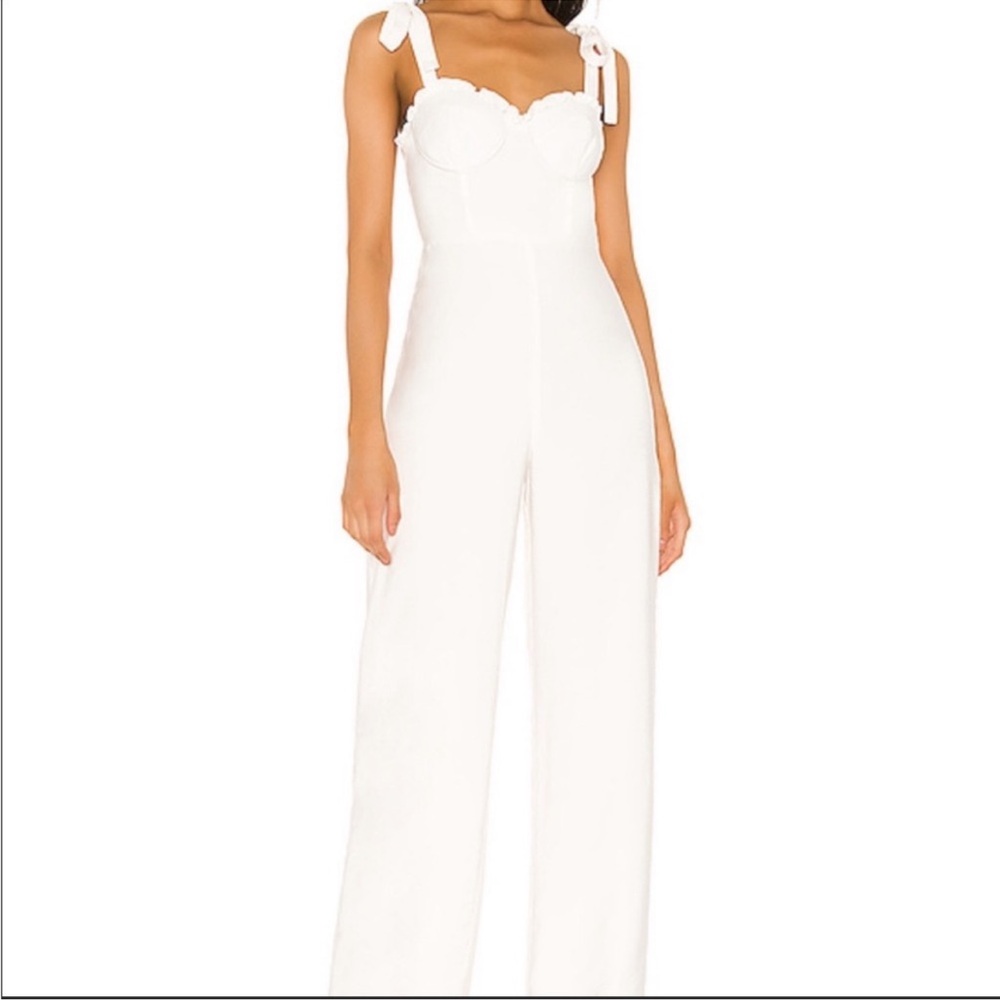 MAJORELLE White Jumpsuit - Picture 1 of 9